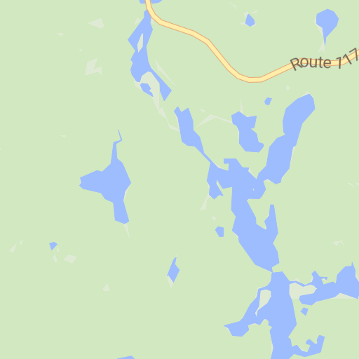 Lac Tomasine La Verendrye Sepaq Avenza Maps