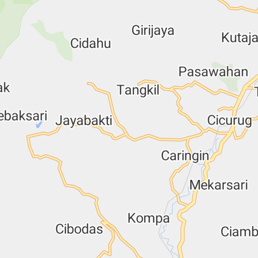 Map Of Dumanjug Cebu Gunung Salak Via Desa Gunung Bunder - Saparhadi - Avenza Maps